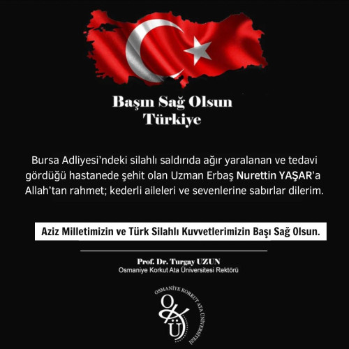 Başın Sağ Olsun Türkiye