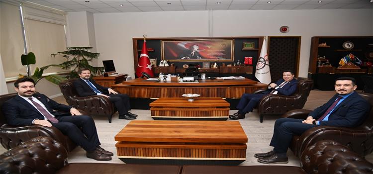 Macaristan Ankara Büyükelçisi Viktor Matis, Rektörümüz Prof. Dr. Turgay Uzun'u Ziyaret Etti